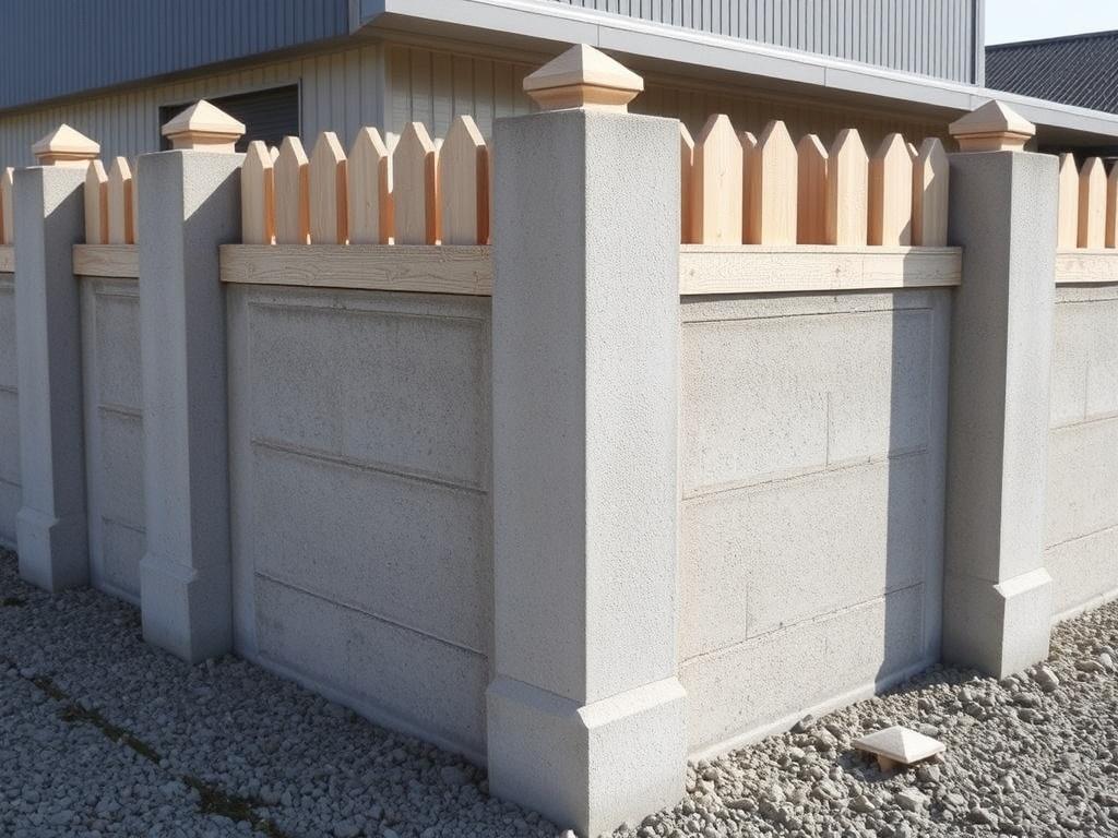 Как выбрать и использовать железобетонные изделия: простые решения для забора, стен и перекрытий