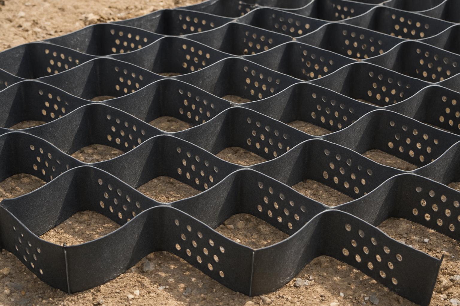 Объемная георешетка Объемная георешеткафото