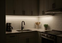 Светодиодное освещение на кухне: как сделать рабочую зону удобной и приятной